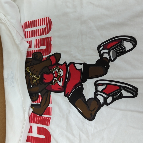 Michael Jordan 5 Rings Chicago Bulls Men's XL Tee Shirt New - Picture 5 of 8